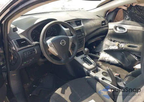 2015 Nissan Sentra S из США, поврежденный, VIN 3N1AB7AP1FY234023